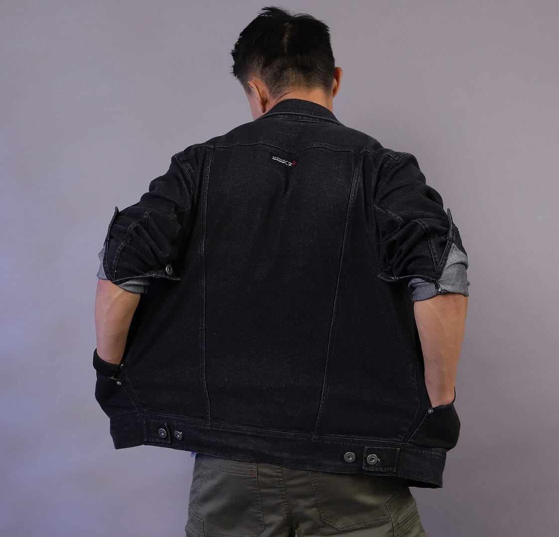 Make a style statement with all-weather KRA Denim Jacket