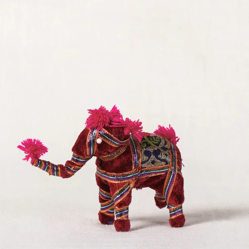 Elephant - Gota Work Toy / Home Decor Item (Small)